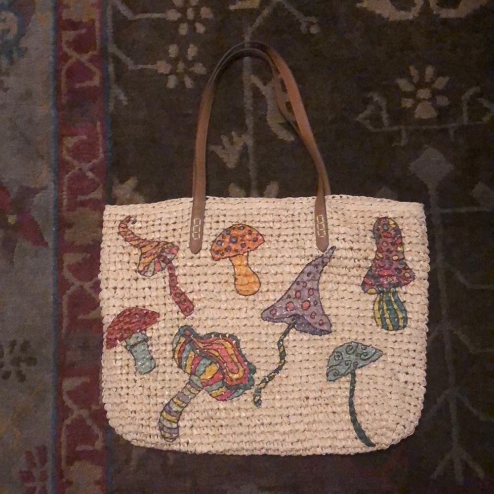 Mushroom Beach Bag